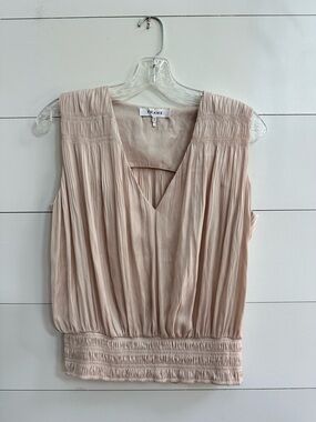 Frame Blush Sleeveless Blouse